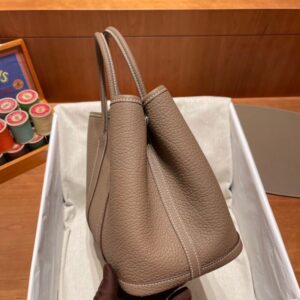 Replica Hermes Garden Party 30cm Etoupe - elite superclone designer purse