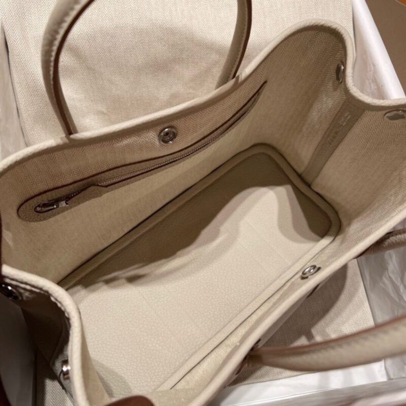 Replica Hermes Garden Party 30cm Negonda Beton - top-tier luxury replica shoulder bag