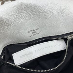 Replica Balenciaga Small BB White - best quality luxury bag dupe