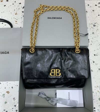 Replica Balenciaga Monaco Black - 1:1 designer replica handbag