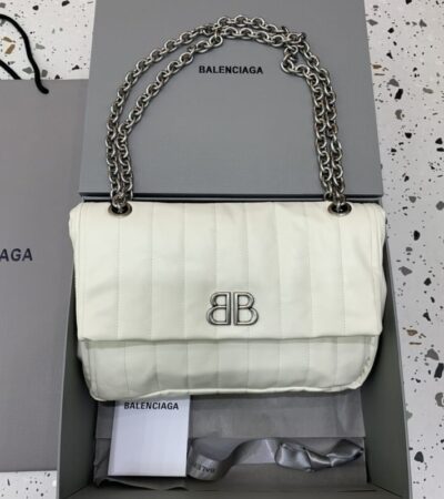 Replica Balenciaga Monaco White - high-quality designer bag clone
