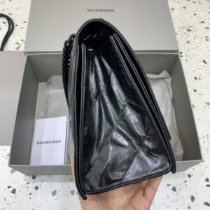 Replica Balenciaga Crush Large Full Black - best-selling designer handbag dupe