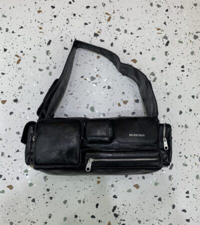 Replica Balenciaga Superbusy Small Black - elite superclone designer purse