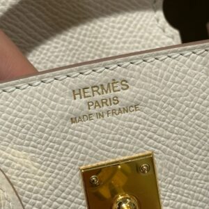 Replica Hermes Birkin Craie Epsom - premium 1:1 fake handbag model