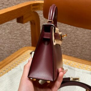 Replica Hermes Kelly Rouge Box - top-tier luxury replica shoulder bag