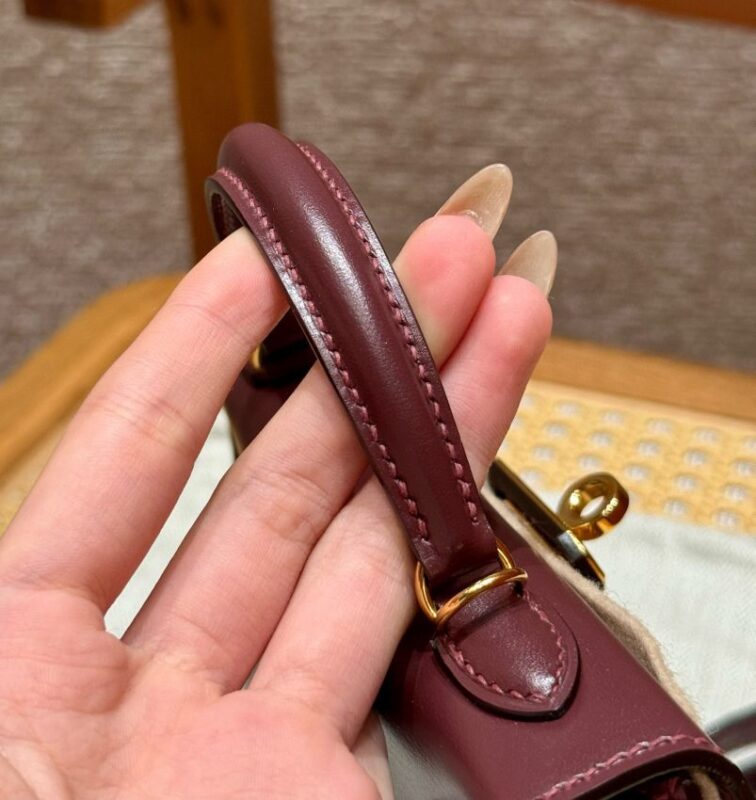 Replica Hermes Kelly Rouge Box - authentic-look luxury purse replica