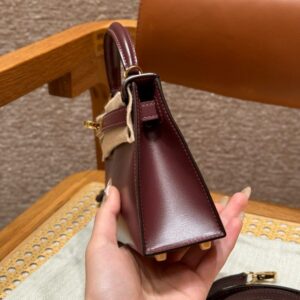 Replica Hermes Kelly Rouge Box - premium-grade designer purse dupe