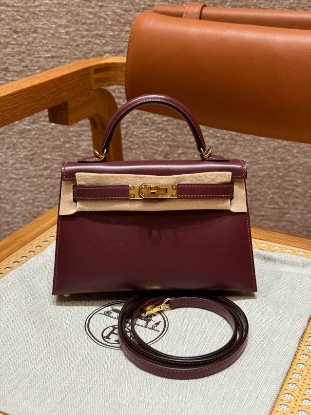 Replica Hermes Kelly Rouge Box - high-accuracy replica luxury purse