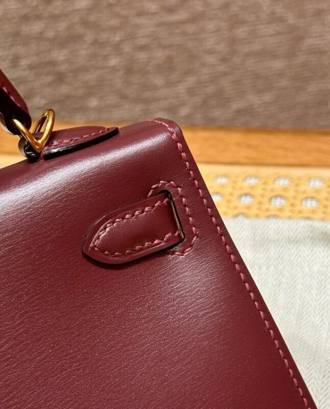 Replica Hermes Kelly Rouge Box - near-authentic luxury replica handbag