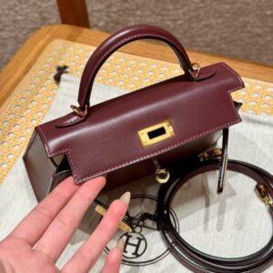 Replica Hermes Kelly Rouge Box - high-end fake designer purse