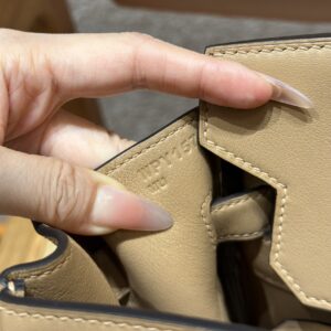 Replica Hermes Birkin Chai Brown - 1:1 designer replica handbag