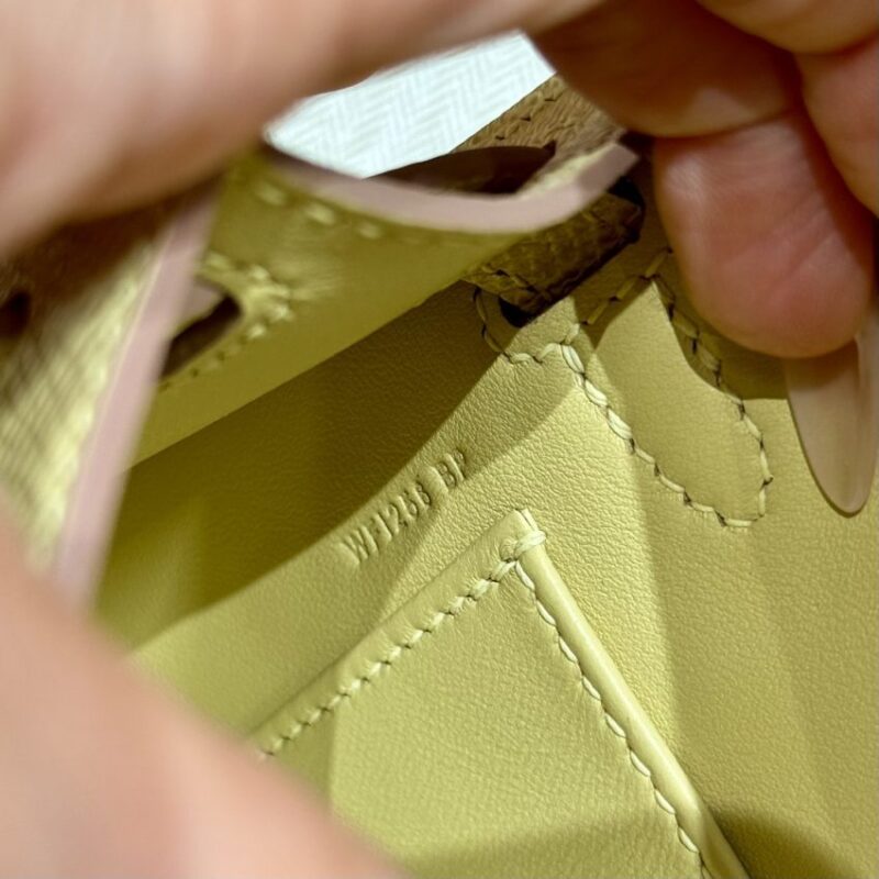 Replica Hermes Kelly Jaune Poussin - 1:1 designer replica handbag