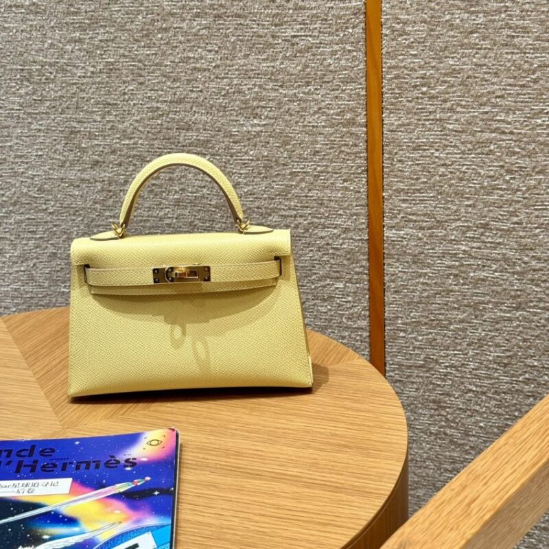 Replica Hermes Kelly Jaune Poussin - elite superclone designer purse