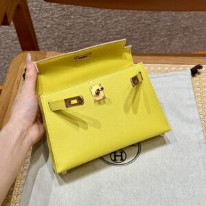 Replica Hermes Kelly Lime - 1:1 designer replica handbag