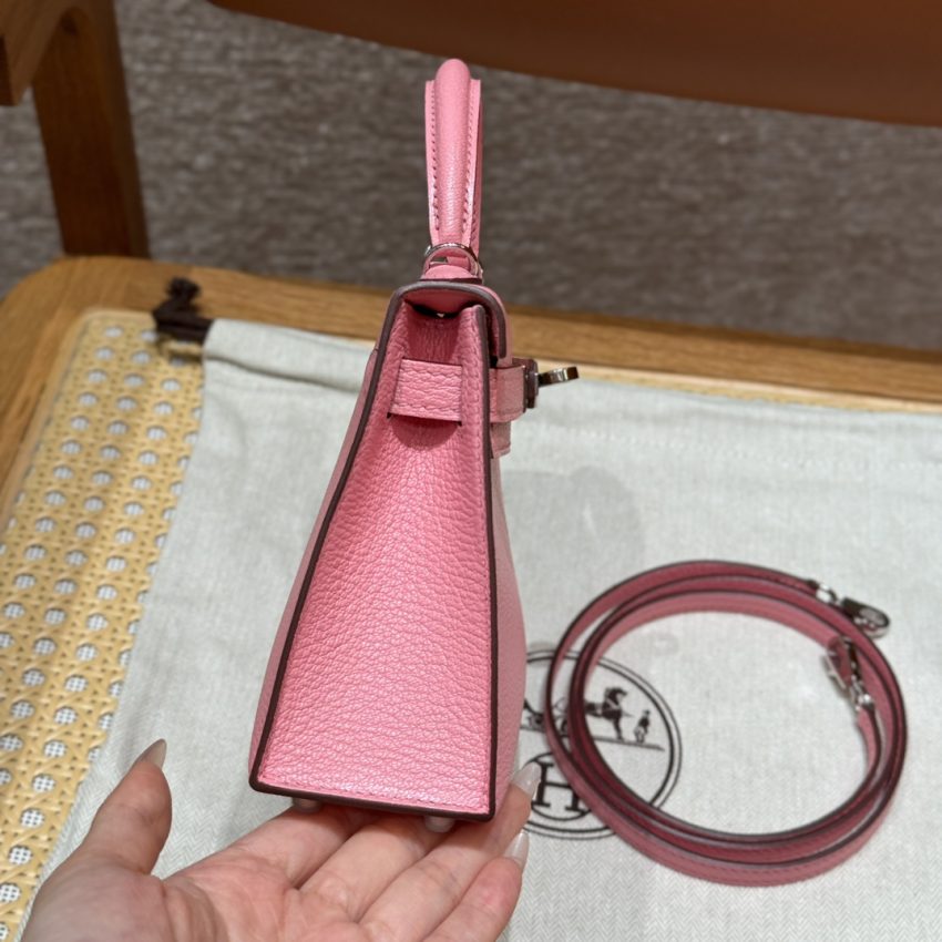 Replica Hermes Kelly Rose Confetti - top-tier luxury replica shoulder bag