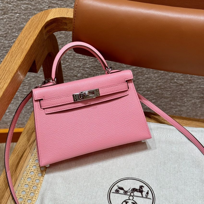 Replica Hermes Kelly Rose Confetti - high-quality designer bag clone