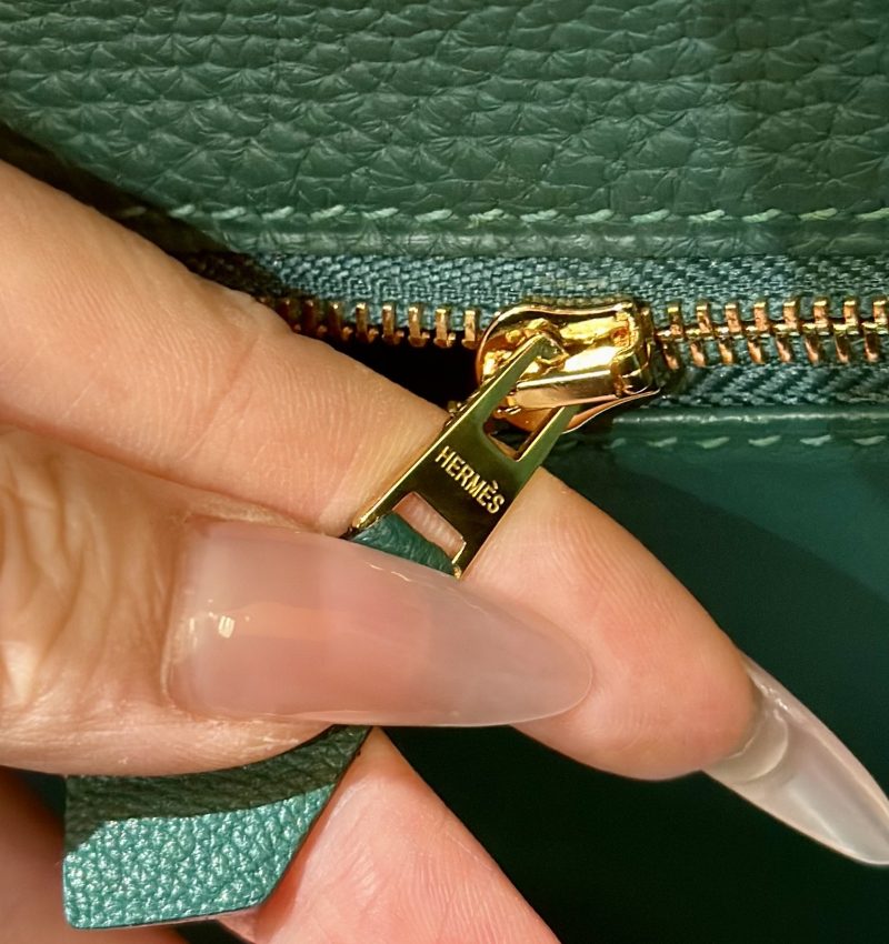 Replica Hermes Kelly Malachite Togo - best quality luxury bag dupe