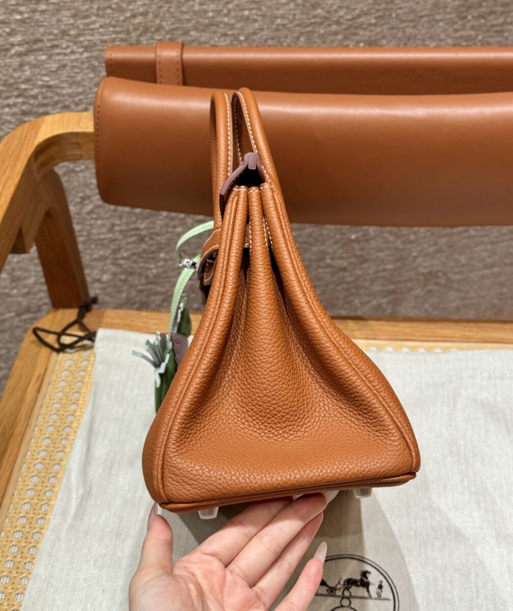 Replica Hermes Birkin Brown Gold Togo - high-end fake designer purse