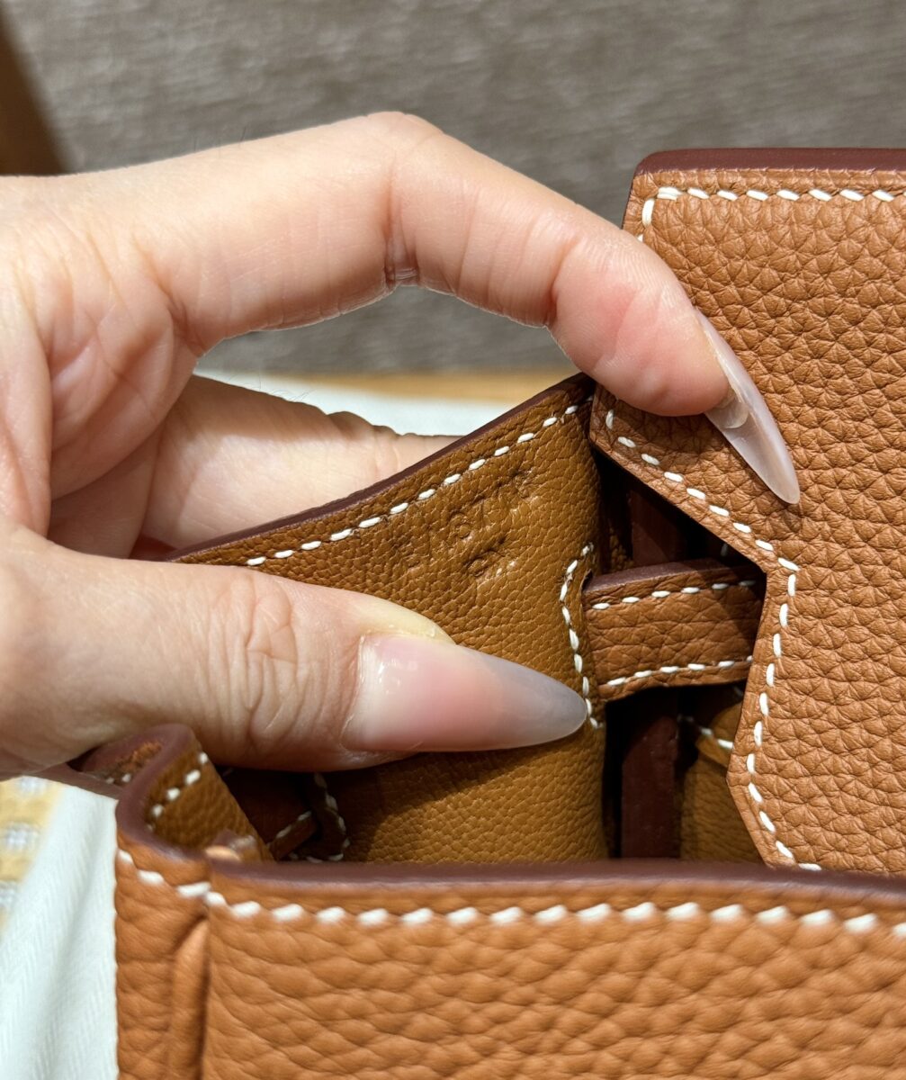 Replica Hermes Birkin Brown Gold Togo - high-end fake designer purse