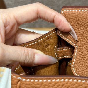 Replica Hermes Birkin Brown Gold Togo - high-end fake designer purse