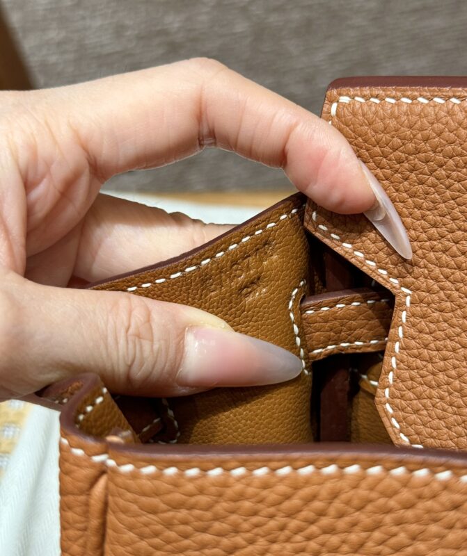 Replica Hermes Birkin Brown Gold Togo - high-end fake designer purse