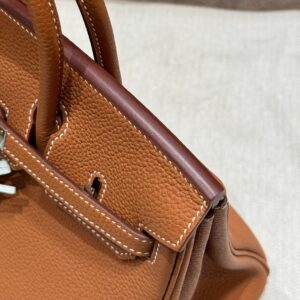 Replica Hermes Birkin Brown Gold Togo - premium 1:1 fake handbag model