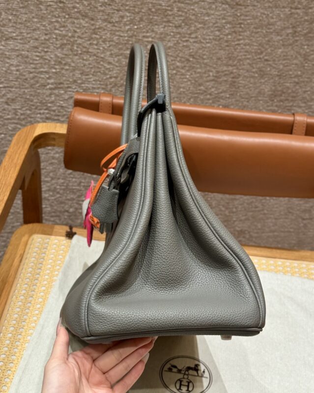 Replica Hermes Birkin Epsom Gris Mryer Togo - ultra-realistic fake designer tote