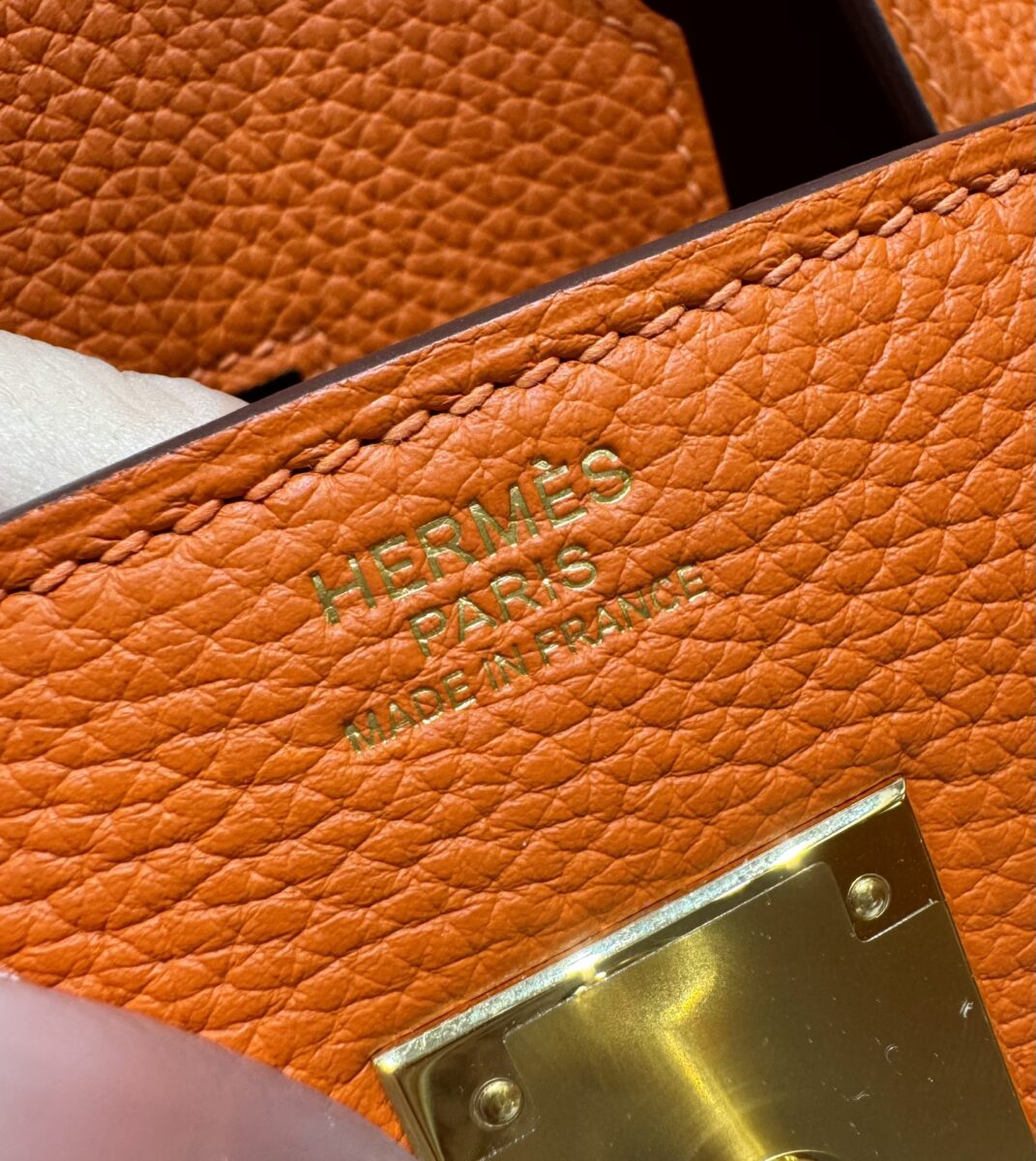 Replica Hermes Birkin Orange Togo Gold - premium-grade designer purse dupe