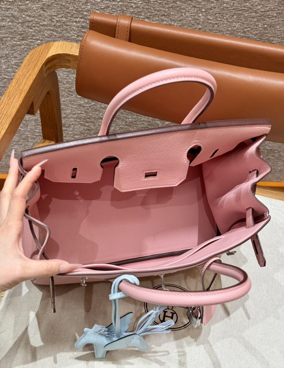 Replica Hermes Birkin Rose Sakura Togo - realistic designer-inspired fake bag
