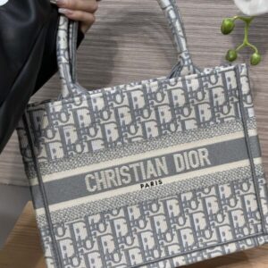 Replica Dior Tote Book CD Grey - authentic-look luxury purse replica