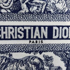 Replica Dior Tote Book Blue Tiger - top-tier luxury replica shoulder bag