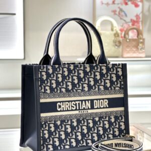 Replica Dior Tote Book CD Canvas&Leather - top-rated replica designer bag