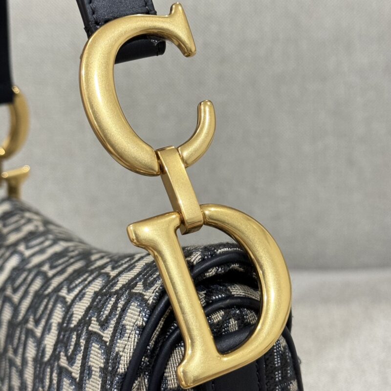 Replica Dior Saddle Bag Small CD Canvas - high-accuracy replica luxury purse