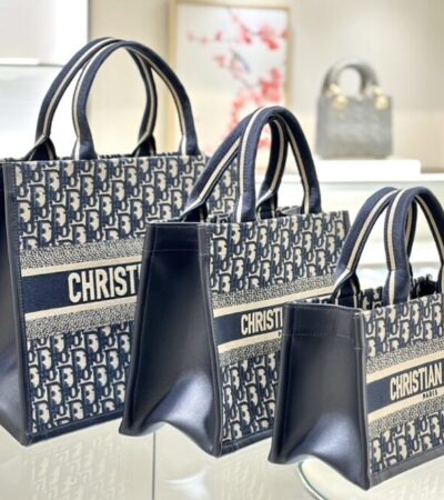 Replica Dior Tote Book CD Canvas&Leather - premium 1:1 fake handbag model