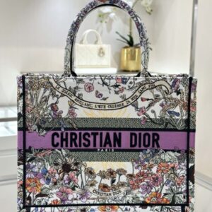 Replica Dior Tote Book Sunflower - 1:1 designer replica handbag