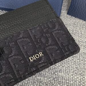 Replica Dior Card Holder Black Man - elite superclone designer purse