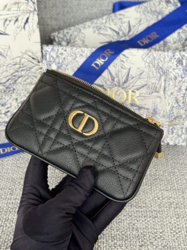 Replica Dior Caro Myrte Zipped - top-tier luxury replica shoulder bag