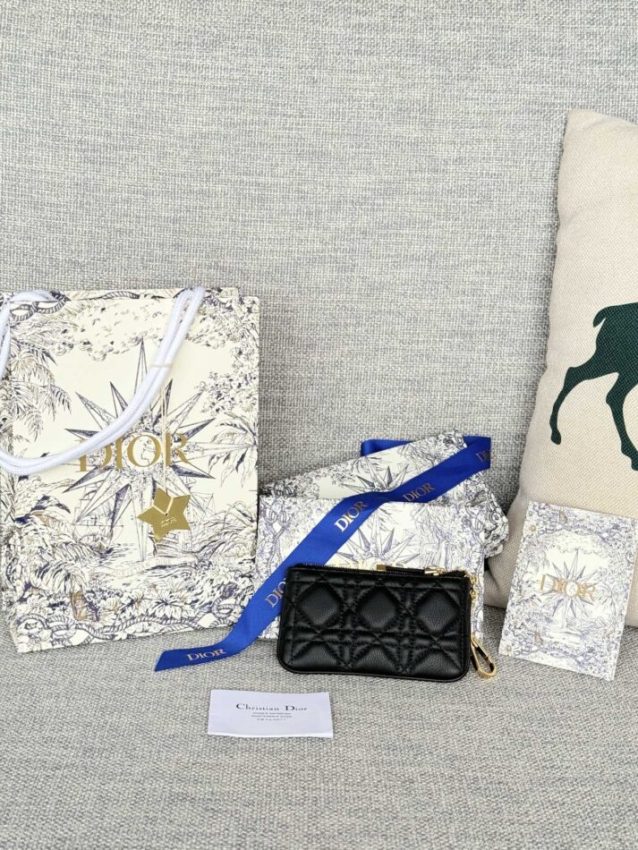 Replica Dior Caro Myrte Zipped - high-accuracy replica luxury purse