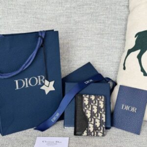 Replica Dior Bi Fold Card Holder - top-rated replica designer bag