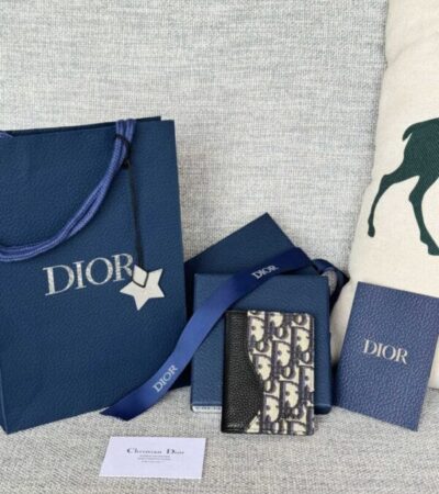 Replica Dior Bi Fold Card Holder - top-rated replica designer bag