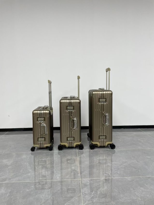 Replica Rimowa Original Suitcase Beige - best quality luxury bag dupe