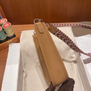 Replica Hermes Evelyne II TPM Brown - premium 1:1 fake handbag model