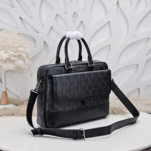 Replica Dior Hit the Road Briefcase Black - high-quality designer bag clone