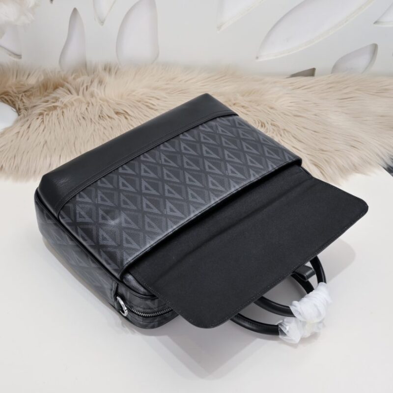 Replica Dior Hit the Road Briefcase Black - high-quality designer bag clone