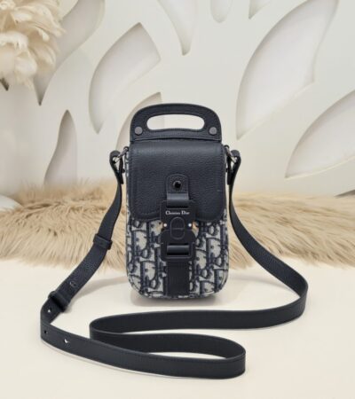 Replica Dior Mobile Phone Saddle Bag - near-authentic luxury replica handbag