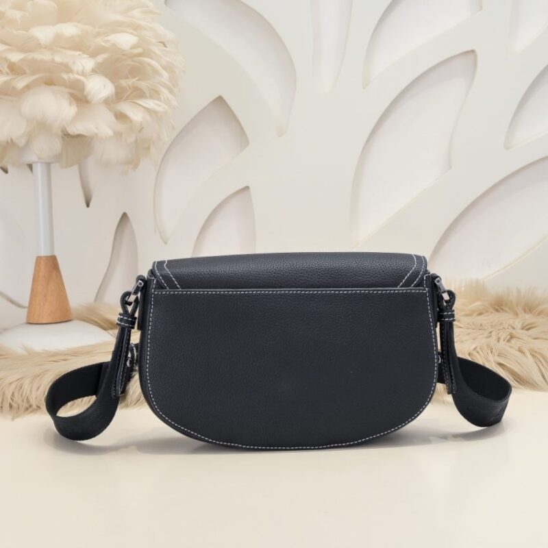 Replica Dior Saddle Messenger Black - top-tier luxury replica shoulder bag
