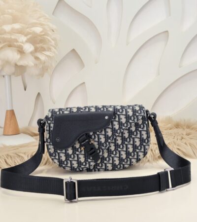 Replica Dior Saddle Messenger White Classic - elite superclone designer purse