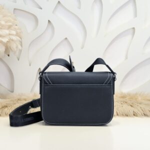 Replica Dior Saddle Messenger Bag Black - best quality luxury bag dupe