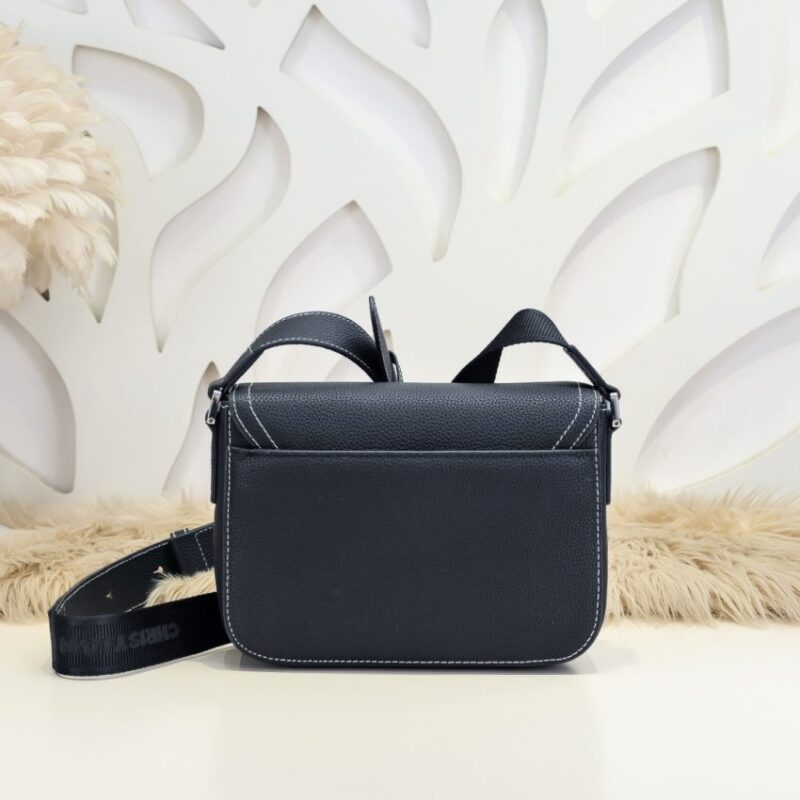 Replica Dior Saddle Messenger Bag Black - best quality luxury bag dupe