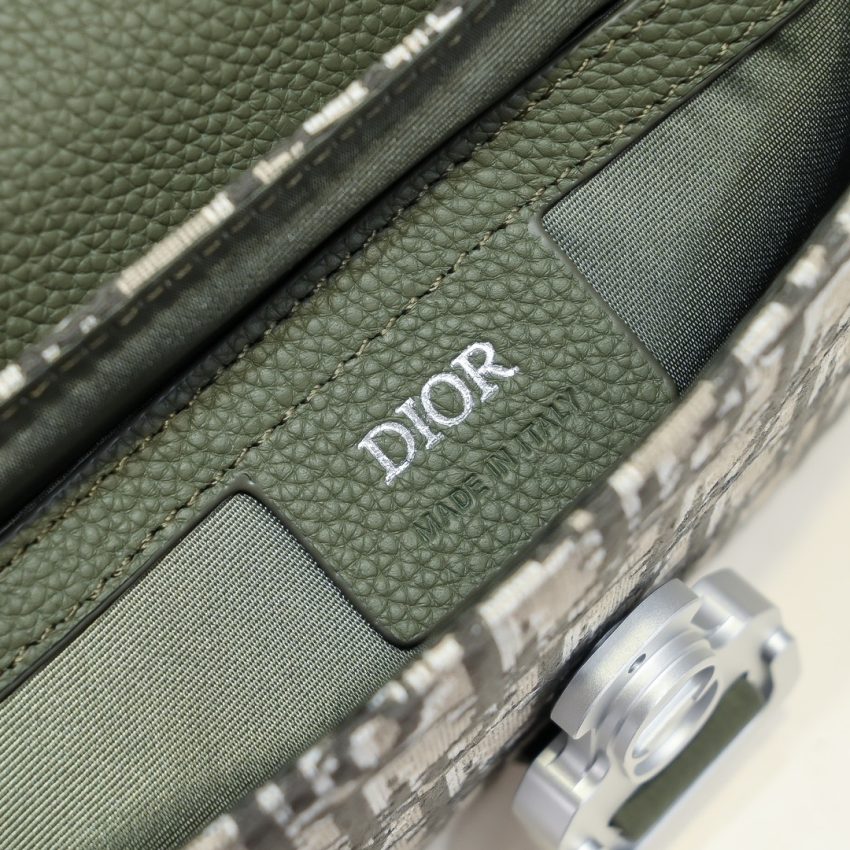 Replica Dior Saddle Messenger Bag Khaki - high-end fake designer purse